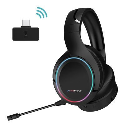 China Pro X6 Earphone 2.4G Gaming Headset 2.4G Radio Dual Mode Light RGB Delay And Low Microphone Noise Reduction v5.1 for sale