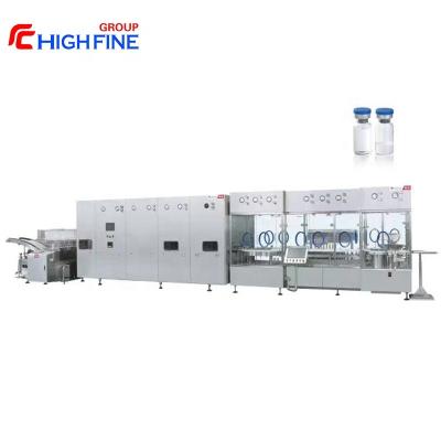 China Factory New HIGHFINE 2021 Automatic Vial Filling Line Design for sale