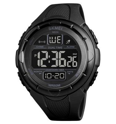 China Wholesale Skmei 1656 Alarm Mens Digital Watches 5ATM Sports Waterproof Watch Wristwatch for sale