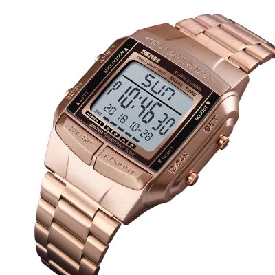 China SKMEI 1381 Alarm Fashion Square Hot Selling Wrist Watch Waterproof Mens Digital Watches for sale