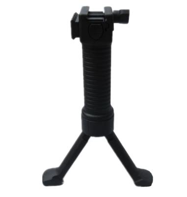 China Primoptics Tactical Foregrip 20mm Picatinny Weaver Gun Rail System Vertical with Retractable Bipod A035 A035 for sale