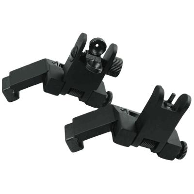 China New Outdoor Hunting Accessories A031 A031 Front Rear Backup Iron Sight Flip Up Rapid Transition Tactical 45 Degree Offset from Primoptics for sale