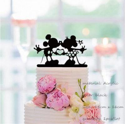 China Happy Birthday Glitter Cake Topper2.5cm Light But It Has Air Resistant Acrylic Animal Cake Topper Wedding Party Decoration for sale