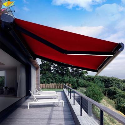 China Ventana residencial comercial de puerta de la scam LED Para de resistencia de Toldo du motorizado Anti-UV o de Alta de retractil for sale