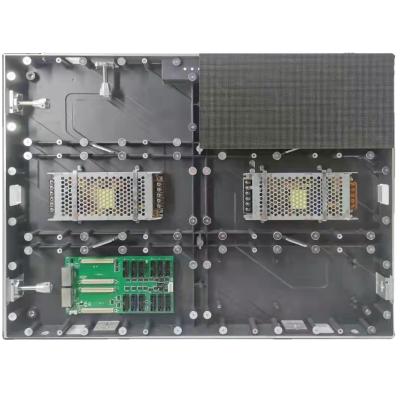 China P1.538/P1.667/P1.86/1.875 RGB indoor module front maintenance and aluminum cabinet magnet for sale