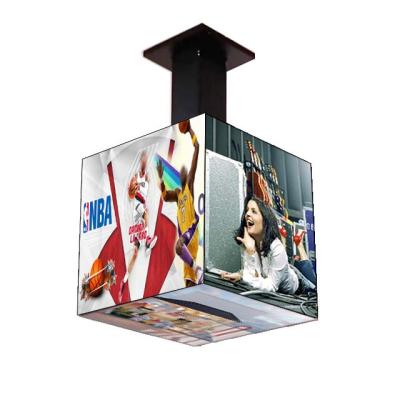 China MST cube led screen video P4.81 outdoor FULL CHROME led screen SMD display in advertising, waterproof cube led screen for sale