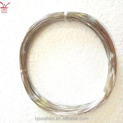 Китай Seabird 99.95% Pure Niobium Wire Overhead Palladium Wire Min Diameter 0.2mm продается