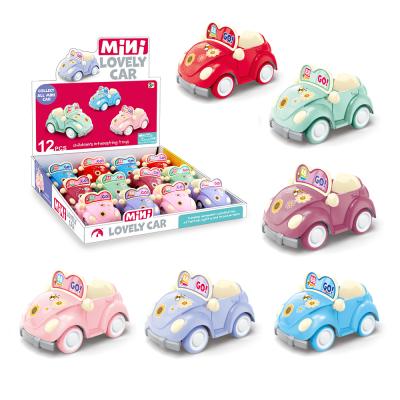 China Cheap Price Car Pull Back Model Car 1:64 Scale Model Toy Pull Back Car 12PCS/Box Children Toys Pull Back Car Vehicles for sale