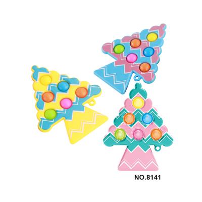 China Infinite Press Tree Shape Squeeze Toys Silicone Relaxing Toys for sale