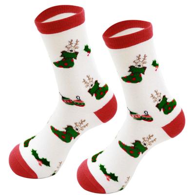 China QUICK DRY Christmas Tree Hanging Decoration Christmas Day Unisex Socks for sale