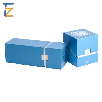 China Wholesale Paper Product Storage Folding Jewelry Gift Box Packaging Hard Cosmetic Paper Box for sale