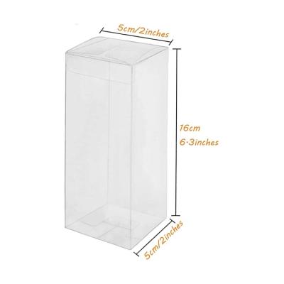 China Recycled Materials Factory Directly Sell Luxury Transparent Clear Plastic Pet PVC Noise Protector Packing Box for sale