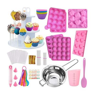 China Viable Cup Cake Decorating Pen Silicone Lollipop Mold Set 3 Tier Cake Stand Cake Tools for sale