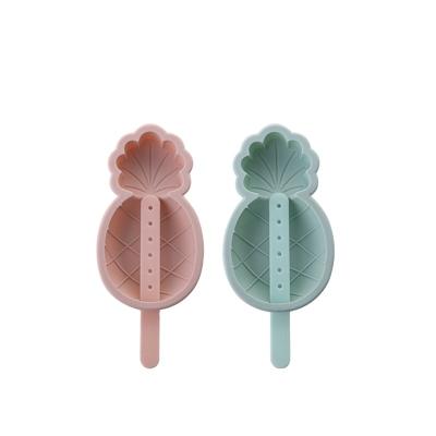 China DTK Household Summer Kid Stocked Cold Food Making Popsicle Homemade Food Grade Ice Cream Silicone Mold for sale