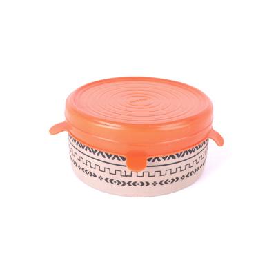 China DTK Stocked Newly Designed Series Product Indian Silicone Clay Fresh Bowl for sale