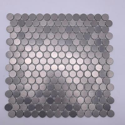 China 2020 CLASSICS Chinese Self Adhesive Peel And Stick Circle Mosaic Kitchen Bedroom Mosaic Tile Sticker From Factory for sale