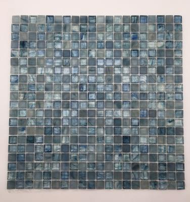 China CLASSIC Cheap Pool Tile Hot Melt Vitreous Glass Mosaic Tile For Swimming Pool Tile for sale