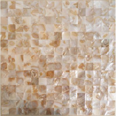 China CLASSIC wall using pearlescent mosaic shape shell square mosaic tile for sale