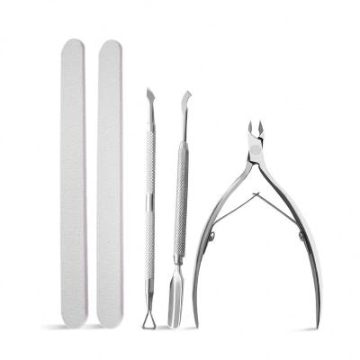 China Everyone sales a set of cutters for manicure nail brush cuticle pusher factory direct for sale