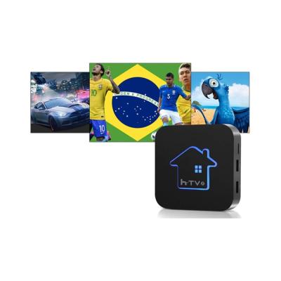 China Factory Price Full HD TV Magnum Smart IPTV HD 1080P 4K HDR WiFi 2.4G Brasil Clear Clear Brand New Brazil TV Box and Stable Service Box for sale