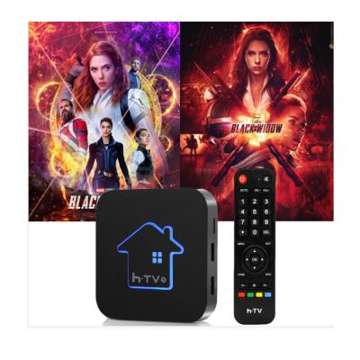 China Factory supply Android direct tv set top box iptv M3u subscription portuguese languages ​​wifi supported 2.0 lan tv box for sale