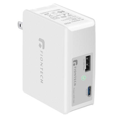 China New Products General Purpose Type-C Usb Charger With 45W 3.0& 5V/2.1A Wall Charger One Power Supply 45W Ports USB Wall Charger for sale