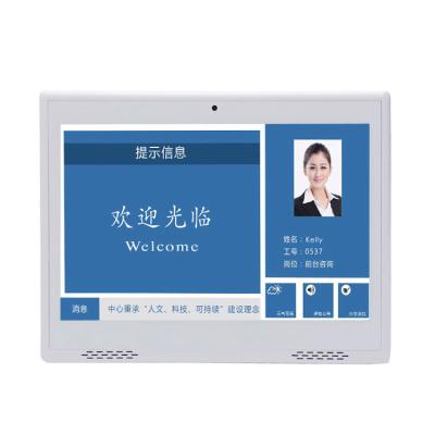 China Industrial LCD Advertising Display 10.1 Inch IPS Screen L Style Android Tablet PC With Poe for sale