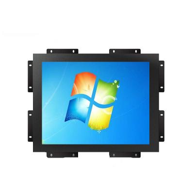 China Wall Mount Metal Case High Brightness LCD Reverse Open Frame Desktop LCD Monitor 10.1 10.4 12 15 17 19 15.6 18.5 21 .5 23.6 24 inch for sale