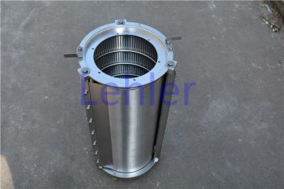 China SS316L hydraulische Filterelement, de Filter van het Draadnetwerk voor Pulp/Papierindustrie Te koop