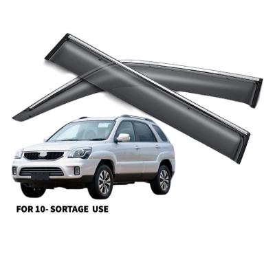 China Custom Decoration Factory Sale Price Injection Door Window Shade Guard / Sun Shade For 2010 - SPORTAGE Use for sale