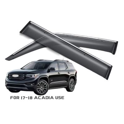 China Custom Decoration Factory Sale Price Injection Door Window Guard / Sun Shade For GMC ACADIA Use 2017+ for sale