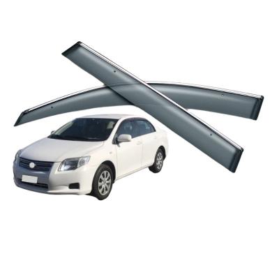 China Custom decoration factory sale price injection door window guard/sunshade for toyota COROLLA AXIO 2006-2011 use for sale