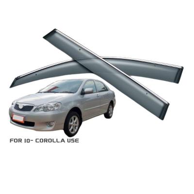 China Custom decoration factory sale price injection door window guard/sunshade for toyota 2010+ COROLLA use for sale