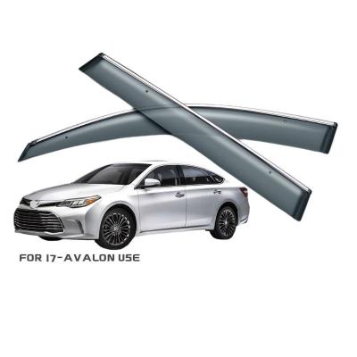 China Custom decoration factory sale price injection door window protection/sunshade for toyota AVALON use 2017 for sale