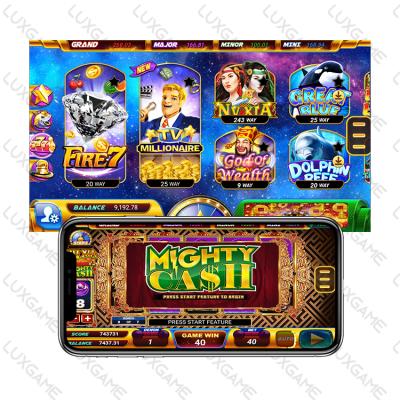 China Metal + Acrylic / Customize Fishing Shooting Game Machine Fire Online Casino Kirin Game Casino Online Software Fish for sale