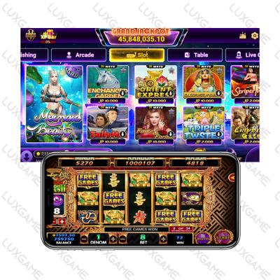 China Metal + Acrylic / Customize Casino Shooting Fish Game Fire Kirin Casino Online Fish Game Mobile Fish Game App for sale