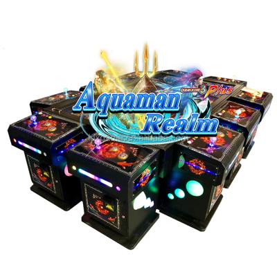 China Metal + Acrylic / Customize 2021 New 10 Players Profit LuxGame High Fish Game Machine OK3 Plus Aquaman Kingdom for sale