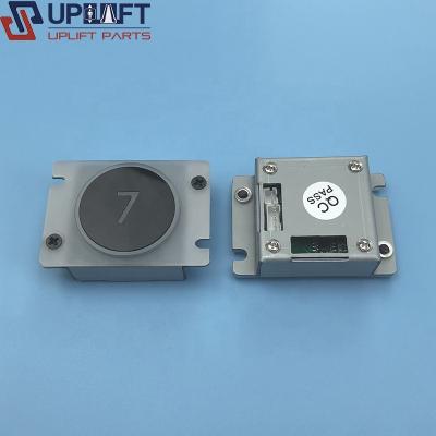 China Industrial Touchless Button Round Elevator Touchless Touch Button Free Button Elevator Parts for sale