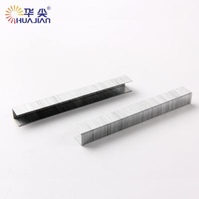 China Joiner 22 Gauge Galvanized Series 10F Staples For Furniture / Sofa for sale