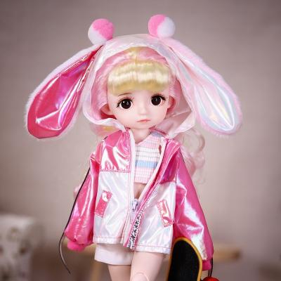 China Factory Wholesale Cheap Price Educational 30CM BJD Dolls With 26 Joints Rotating Body Girls Ball Dolls for sale