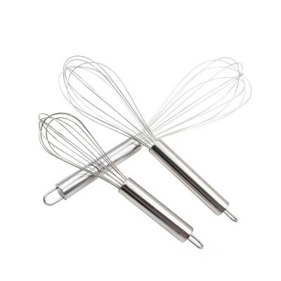 China Viable Kitchen Beater Flask Wire Beat Stainless Steel Hand Egg Mixer For Mixing Beating for sale