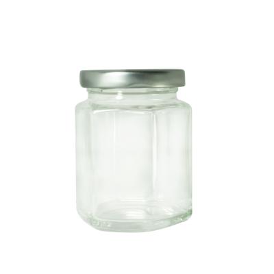 China Free Sample Canned Food Air Proof Package Storage Glass Jar for Food with Multiple Sizes and Shapes for sale