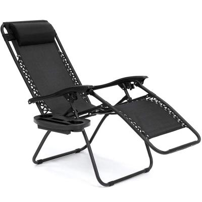 China Best Modern Choice Set of 2 Adjustable Weightless Lounger Recliners for Patio for sale