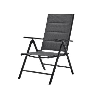 China Leisure 7 Modern High Back Position Adjustable Foldable Garden Chair Relax For Outdoor for sale