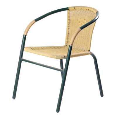 China Cheap Rattan Dining Outdoor Garden Patio Wicker Rattan Dining Chairs for sale