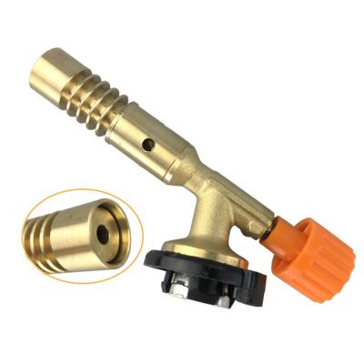 China New kitchen cutting torch low price portable micro butane gas torch welding brass flame gun for sale