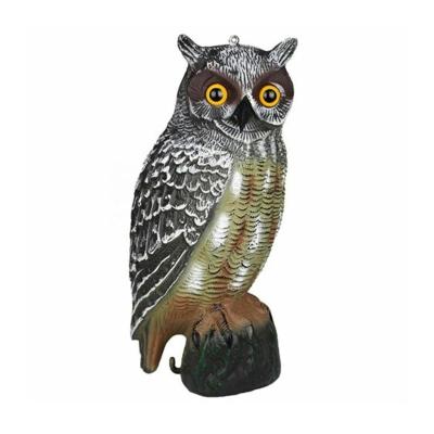 China High Quality Simulation PE Owl Decoy For Hunting And Garden Decoration for sale