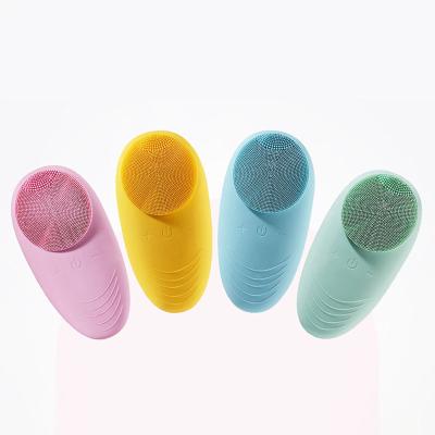 China Acne Treatment Pink Blue Green Blue Green Electric Face Beauty Equipment OEM Face Brush With Custom Logo for sale