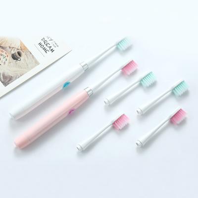 China IPX7 Portable Multifunctional Rechargeable Blue Waterproof Electric Rotary Toothbrush Spinbrush for sale