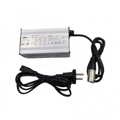 China Electric Bike/Scooter/Skateboard High Quality Aluminum Lithium Battery Charger 42v 2.5a Case Li-ion Battery Charger 36v 42v 3a for sale